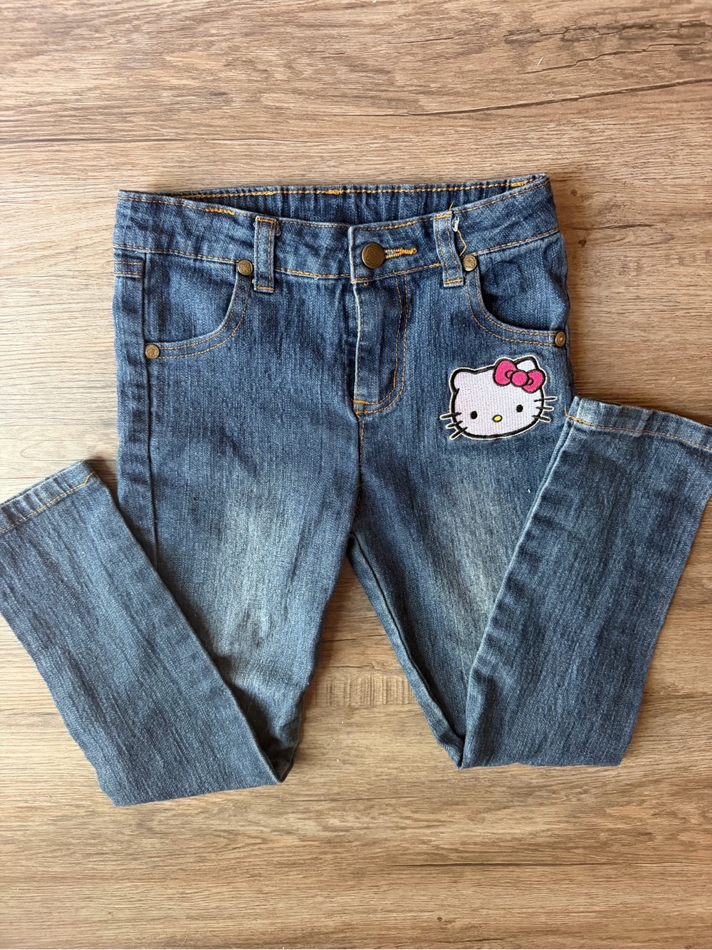 Hello Kitty Girls' Denim Jeans